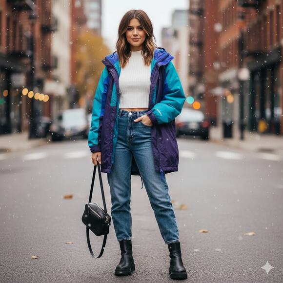 Columbia Jackets & Blazers - Columbia Sportswear Vintage Colorblock Jacket